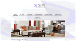 Desktop Screenshot of cavcarpet.com